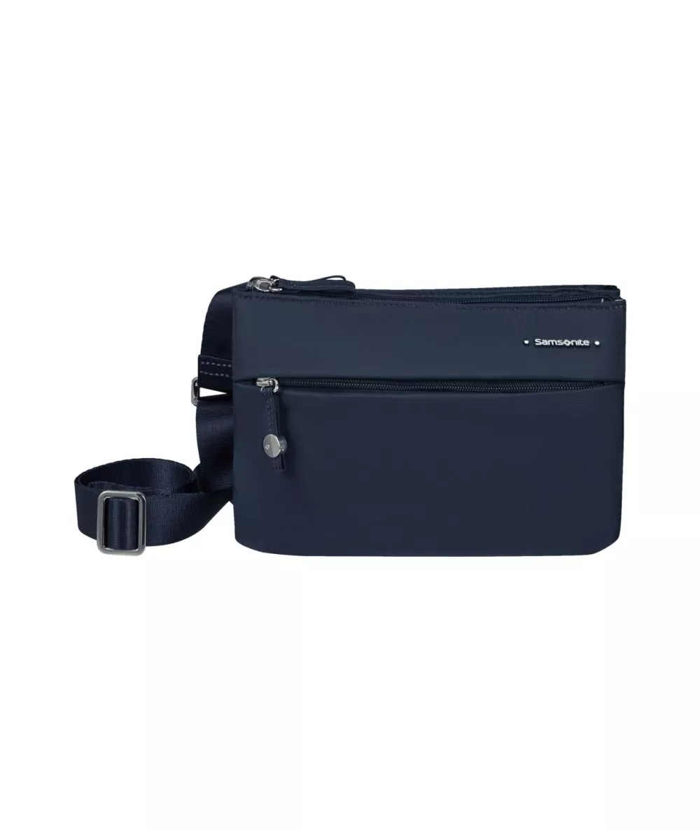 Samsonite MOVE 4.0 FLAT SHOULDER BAG 2 COMP DARK BLUE
